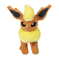 Officiële Pokemon knuffel Flareon pokemon center eevee collection 2021 +/- 25cm 